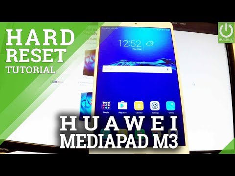 How to Hard Reset HUAWEI MediaPad M3 - Restore Settings / Reset Tablet