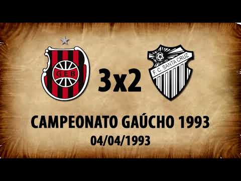 G.E.Brasil 3x2 Santa Cruz - Campeonato Gaúcho 1993