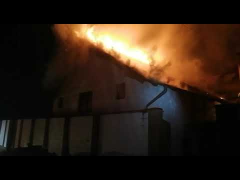 Incendiu la pensiunea La Filuta din Malini