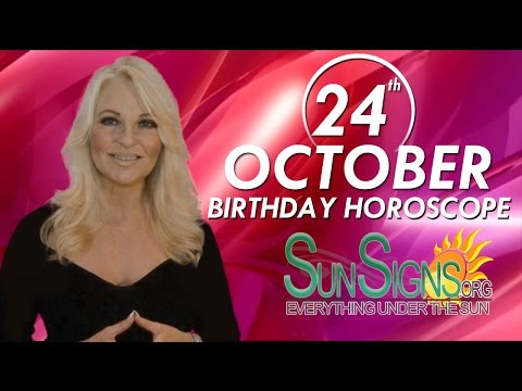 October 24th Zodiac Horoscope Birthday Personality - Scorpio - Part 1