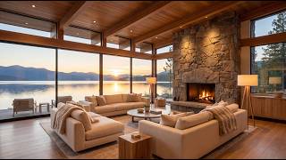 MODERN Minimalist lake HOUSE | step INSIDE A quiet LUXURY Waterfront oasis (4K)