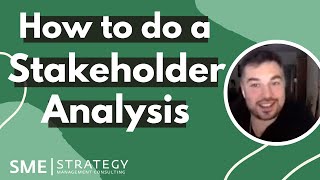 How to do a Stakeholder Analysis as part of your Strategic Plan
