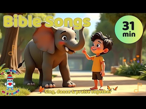 31 Minutes of Bible Sing-Along Songs for Kids | Christian Songs | Animated Worship | Kids Music