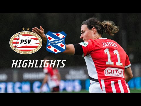 HIGHLIGHTS | PSV Vrouwen scoort erop los in de tweede helft! ⚽️