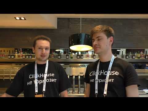 Interview with Yandex Aleksei Milovidov and Alex Zatelepin from Clickhouse Percona Live Europe