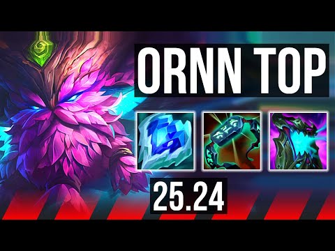 ORNN vs TRUNDLE (TOP) | Good KDA: 3/1/10 | EUW Master | 25.24