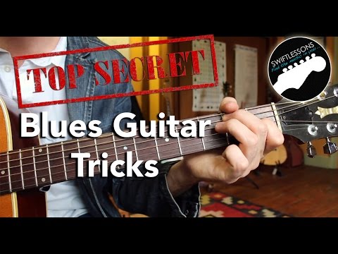 Top Secret Blues Guitar Tricks, Revealed! SRV, Robben Ford Style Lesson
