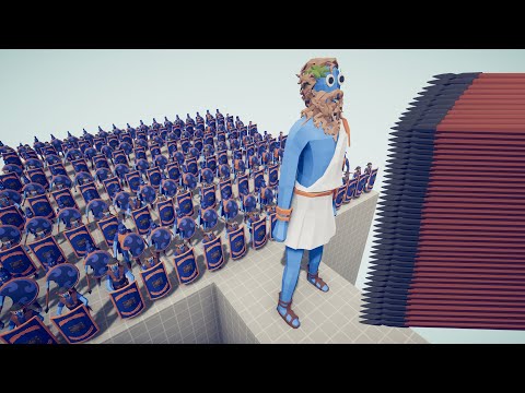 100x ANCIENT ARMY + GIANT vs EVERY GOD | Totally Accurate Battle Simulator TABS