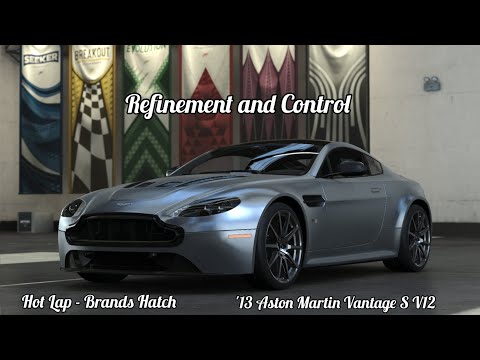 Hot Lap - Brands Hatch in a '13 Aston Martin Vantage V12 S