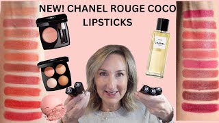 NEW! CHANEL ROUGE COCO LIPSTICKS  | PLUS FULL FACE OF CHANEL
