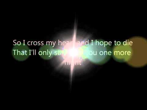 -Lyrics One more night -