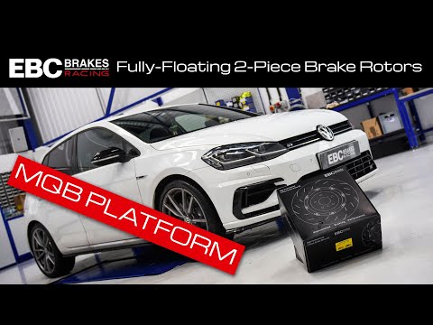 EBC Brakes Racing Fully-Floating 2-Piece Discs for VAG-Group MQB Platform