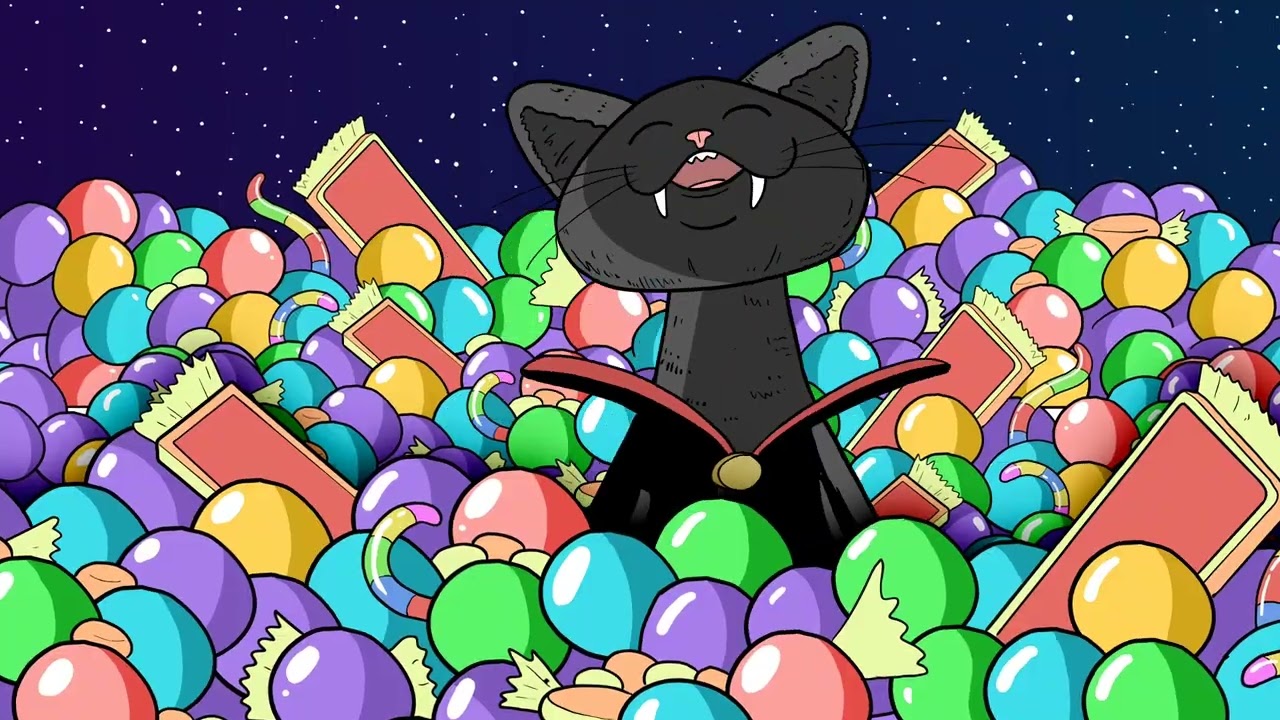 Halloween Song - Happy Vampire Cat, Vampire Fun Happy Cat Halloween Adventure, Happy Cat Collection