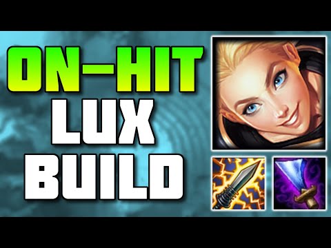 THIS ON-HIT LUX BUILD WILL SHOCK YOU WITH DAMAGE! (ULTIMATE BRAVERY) - League of Legends