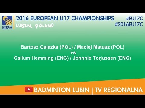 #2016EU17C Lubin - Bartosz Galazka & Maciej Matusz VS Callum Hemming & Johnnie Torjussen