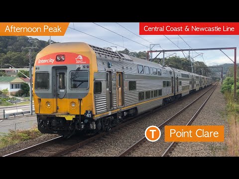 Transport for Sydney Vlog 352: Point Clare Trainspotting - Afternoon Peak