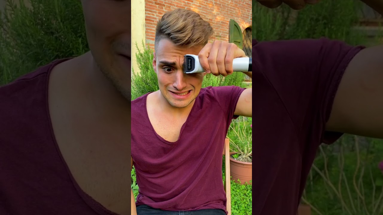 Pt.1 I shaved off my eyebrows 😱😱😱How do you think I look??