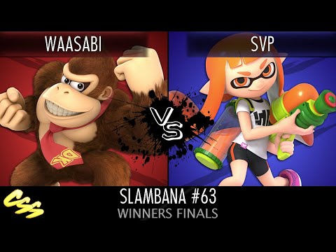 [Slambana #63] Winners Finals: waasabi (Donkey Kong) vs. SVP (Inkling)