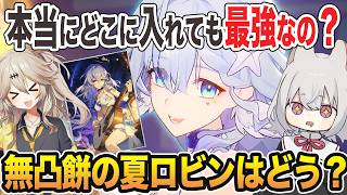 【姫子編成で期待大！】本当にどこに入れても最強なの？無凸餅の夏ロビンを既存編成と比較してみた【崩スタ・崩壊スターレイル】#ロビン・夏空の歌 #モチーフ