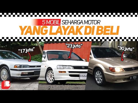 5 Mobil Seharga Motor Yang Layak Dibeli | Mobil Cuman 17 JT Rupiah ??