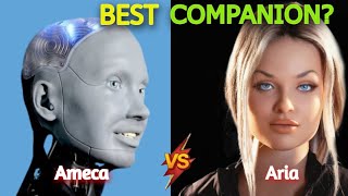 Ameca vs Aria: Which Robot Feels More Human?