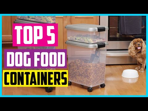 ✅Top 5 Best Dog Food Containers In 2024 Review