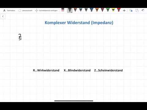 Impedanz (komplexer Widerstand)