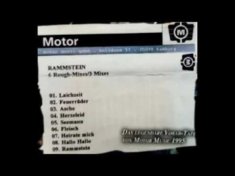 Rammstein - Feuerräder (6 Rough-Mixes/3 Mixes) Version