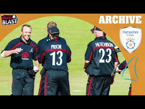 FIRST EVER T20 Match | Throwback Highlights | Vitality Blast