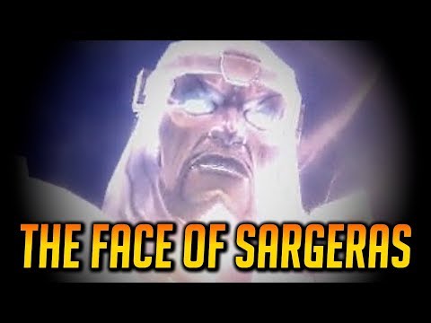 WoW Legion 🌟 Sargeras' Face & Body Reveal Cutscene