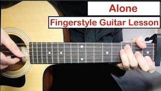 Download lagu Alan Walker - Alone  | Easy Fingerstyle Guitar Lesson (Tutorial) How to play mp3