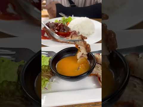 Thưởng thức món sườn cừu nướng sốt kiểu pháp trên núi Bà Đen ngon cực