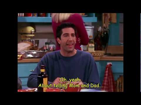 F.R.I.E.N.D.S - "That's a lot of information to get in 30 seconds."