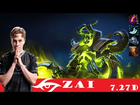 [DOTA 2] Team SECRET.zai the PUGNA [OFFLANE] [7.27D]