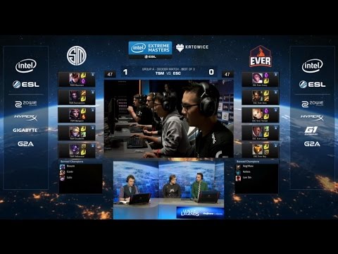 ESC vs TSM Highlights Game 2 - ESC EVER vs TEAM SOLOMID - IEM KATOWICE 2016 Group A Elimination M