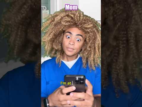 When you call your mom while she’s at work…😂💀 #comedy