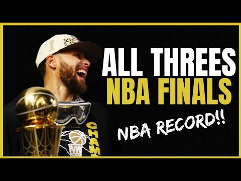 Stephen Curry All Threes in The NBA Finals | NBA RECORD!