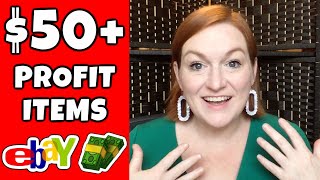 30 ITEMS to SELL for OVER $50 on EBAY | High Profit Things to Flip on Ebay