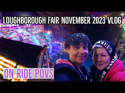 We LOVED Loughborough Charter Fair 23! Vlog & on ride POVs