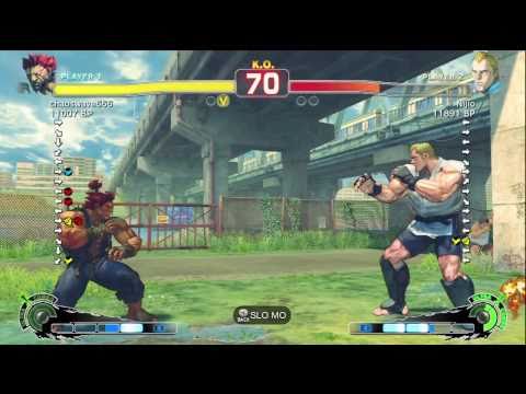 Nijio [Abel] vs chaoswave666 [Akuma] SSF4 Japanese Online Ranked Matches - TRUE-HD