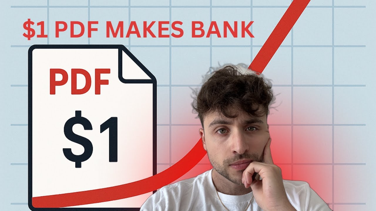 Selling a $1 PDF is the new money glitch