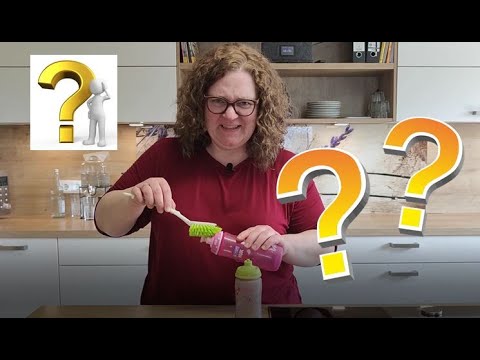 Tutorial NUK Trinkflasche Reinigung