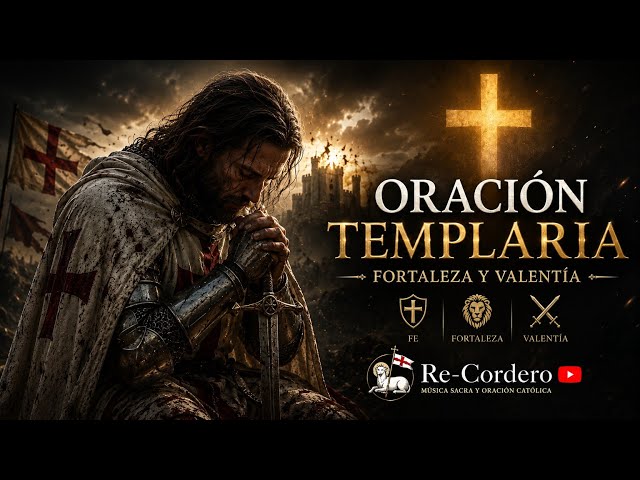 Vídeo relacionado con Caballero templario arrodillado con oración de Guerrero Cruzado Camiseta