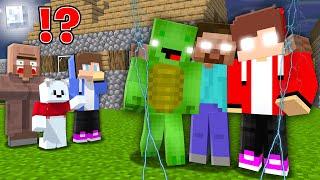 JJ and Mikey made Friends with Herobrine ?!