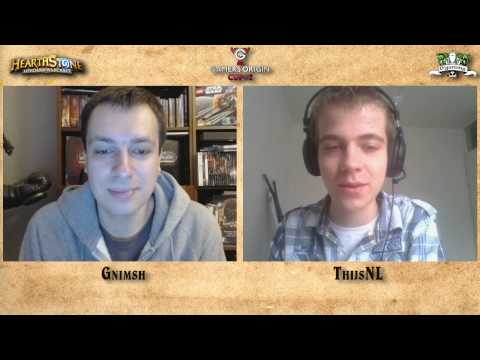 ThijsNL au micro de Gnimsh pour la Gamers Origin Cup 2