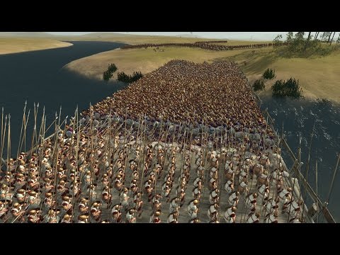 300 SPARTANS vs 6000 BEST CARTHAGINIAN UNITS - Total War: ROME 2