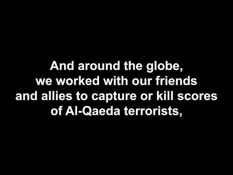 Obama Speech-2011.05.02(Announcing the Death of Osama Bin Laden)-10 min repetition-16th sentence