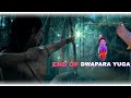 Shree Krishna Death Scene End Of Dwapara Yuga Shreekrishna Video Sad Video