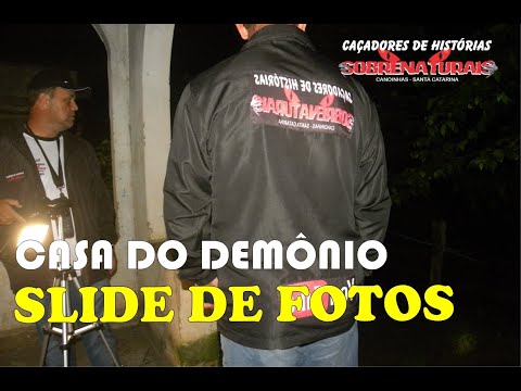 SLIDE DE FOTOS - CASA DO DEMÔNIO #ghost #sobrenatural #caveira