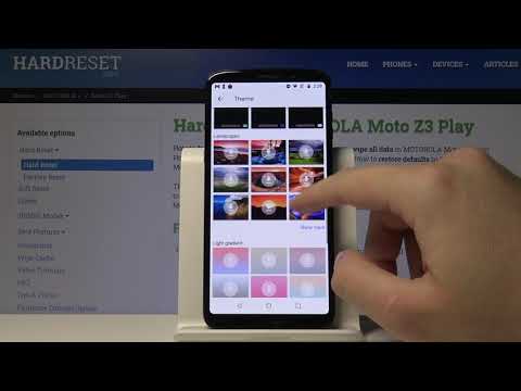 How to Change Keyboard Theme on MOTOROLA Moto Z3 Play – Keyboard Settings